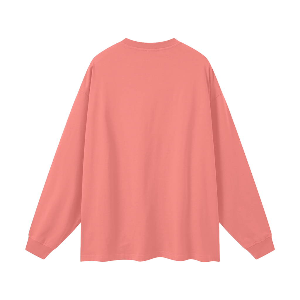 GHOST SOCIETY CO. Oversized Unisex Long Sleeve T-Shirt