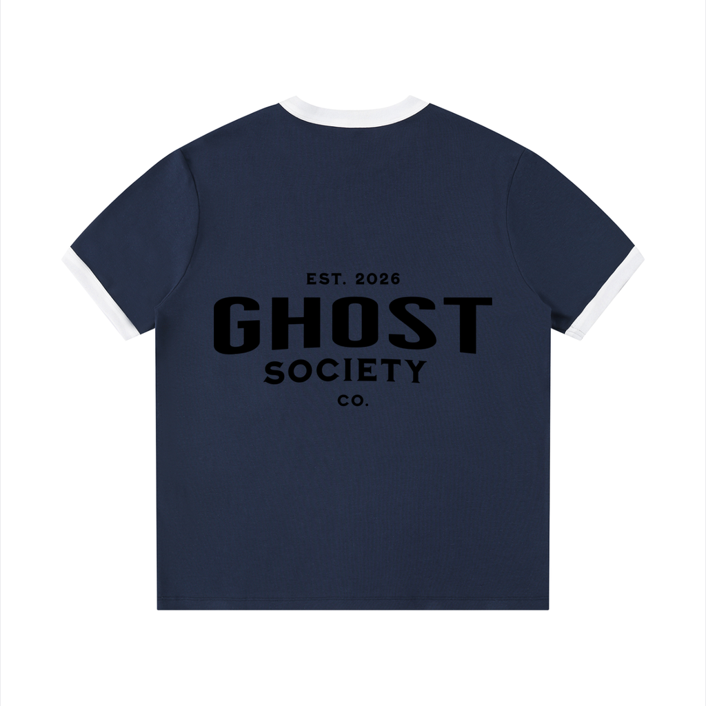 GHOST SOCIETY CO. Unisex Ringer T-Shirt