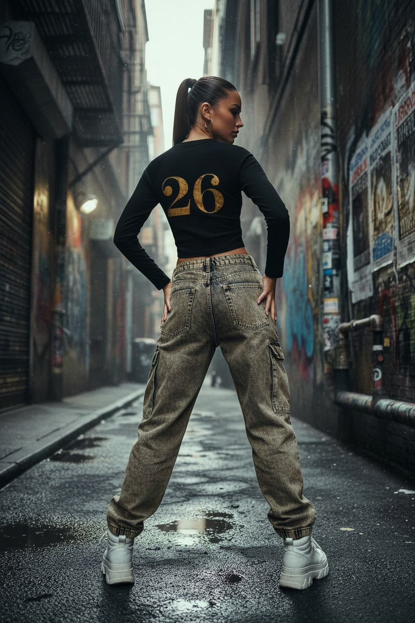 GHOST SOCIETY CO. Women’s Slim Raglan Long Sleeve T-Shirt