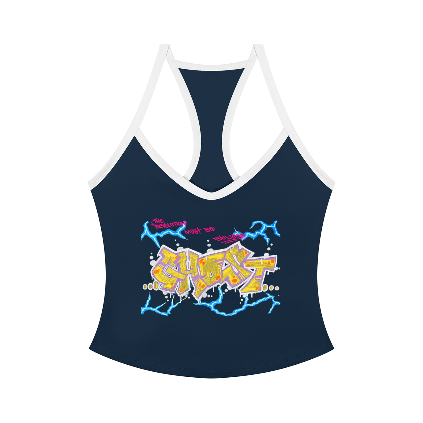 GHOST SOCIETY CO. Women’s Color Block Yoga Tank Top