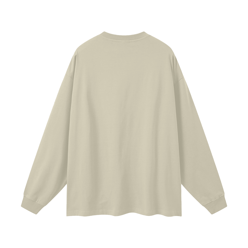GHOST SOCIETY CO. Oversized Unisex Long Sleeve T-Shirt