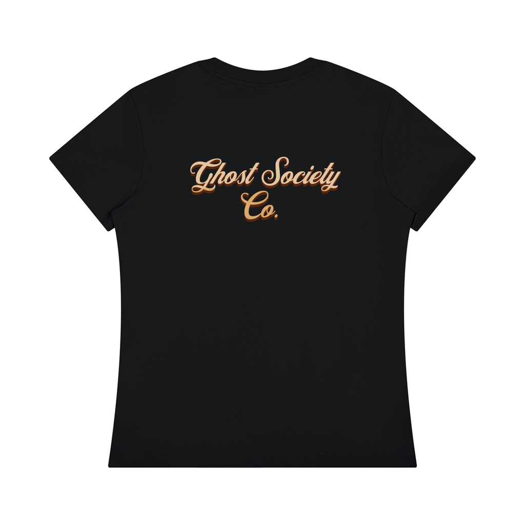 GHOST SOCIETY CO. Women's Regular Fit Crewneck T-Shirt