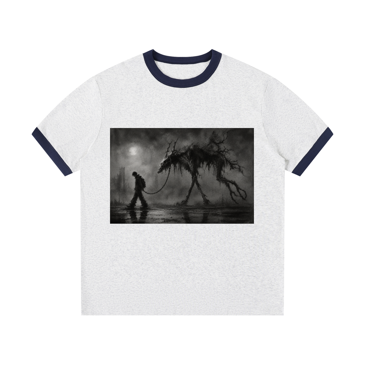 GHOST SOCIETY CO. Unisex Ringer T-Shirt