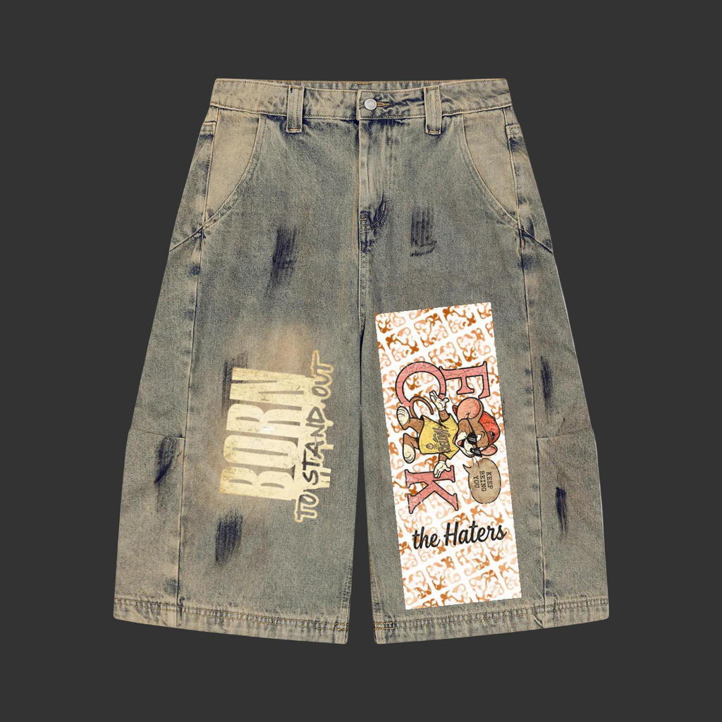 GHOST SOCIETY CO. Men’s Vintage Wash Demin Jeans