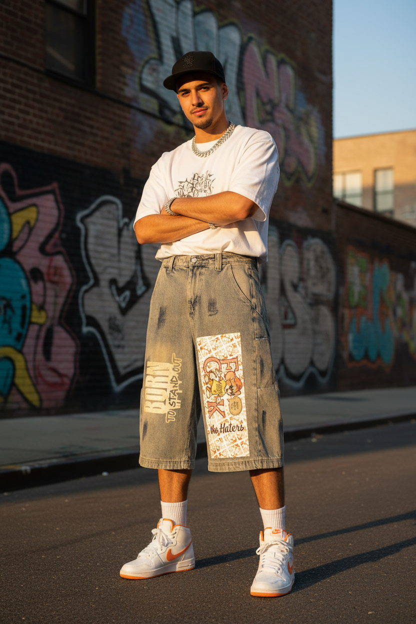 GHOST SOCIETY CO. Men’s Vintage Wash Demin Jeans
