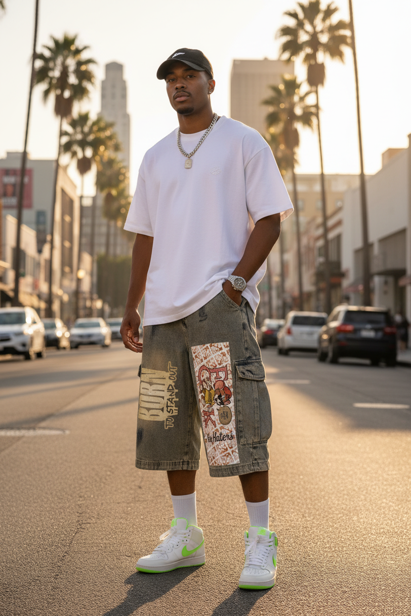 GHOST SOCIETY CO. Men’s Vintage Wash Demin Jeans