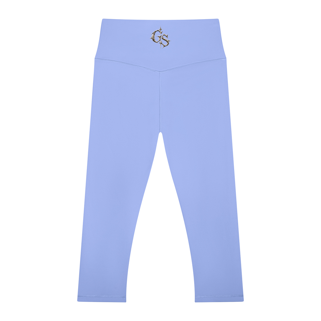 GHOST SOCIETY CO. Women's High Waisted Yoga Capri Leggings
