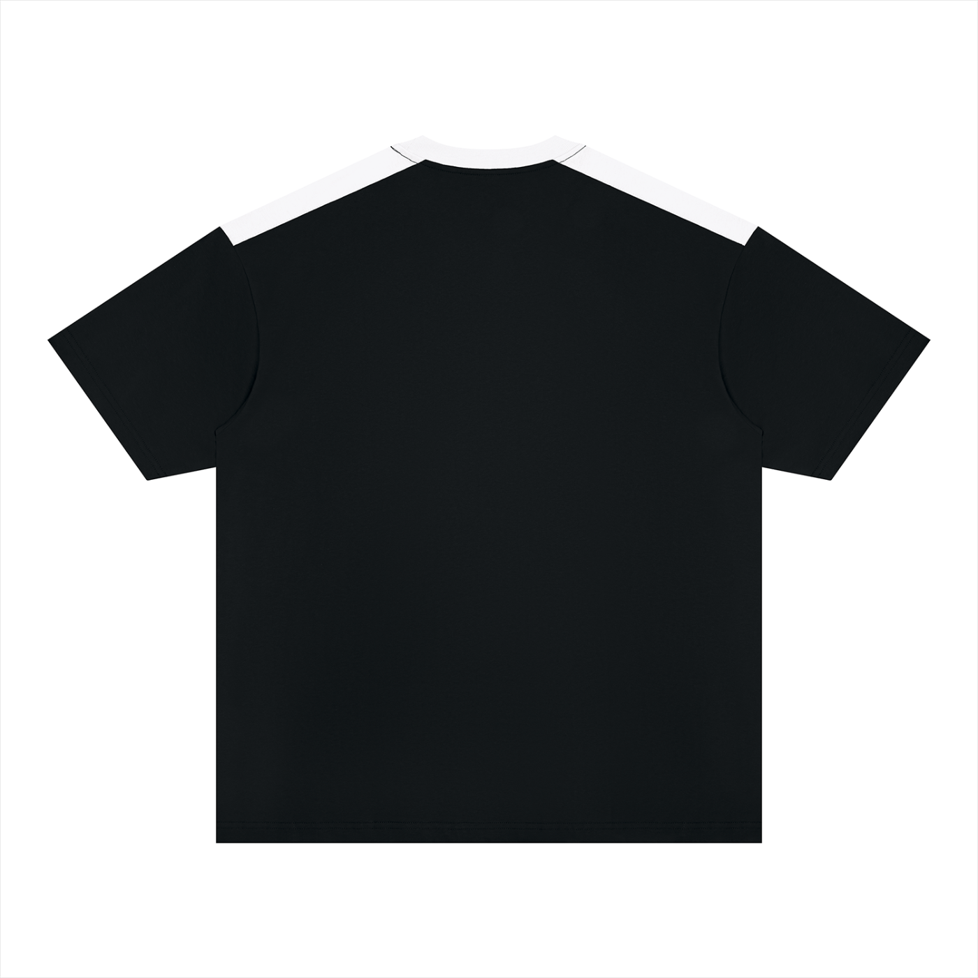 GHOST SOCIETY CO. Unisex Color Block Loose T-Shirt