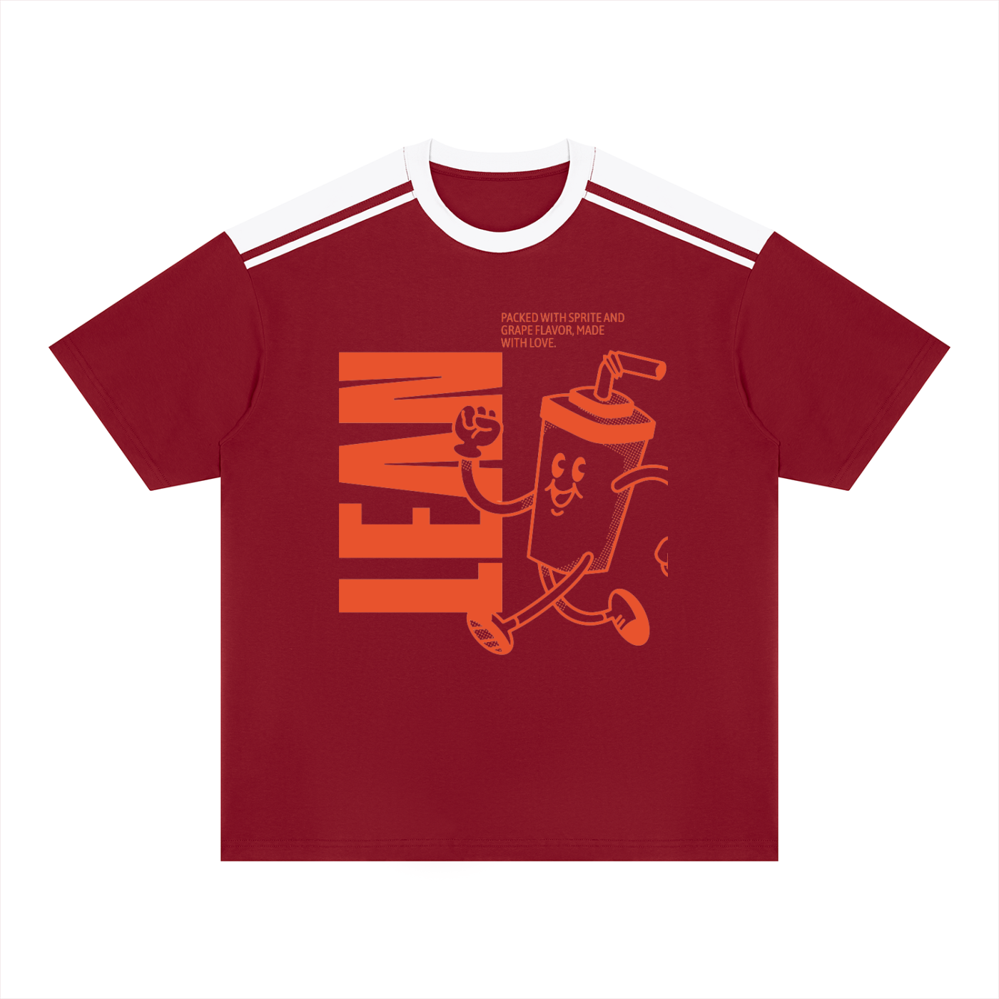 GHOST SOCIETY CO. Unisex Color Block Loose T-Shirt