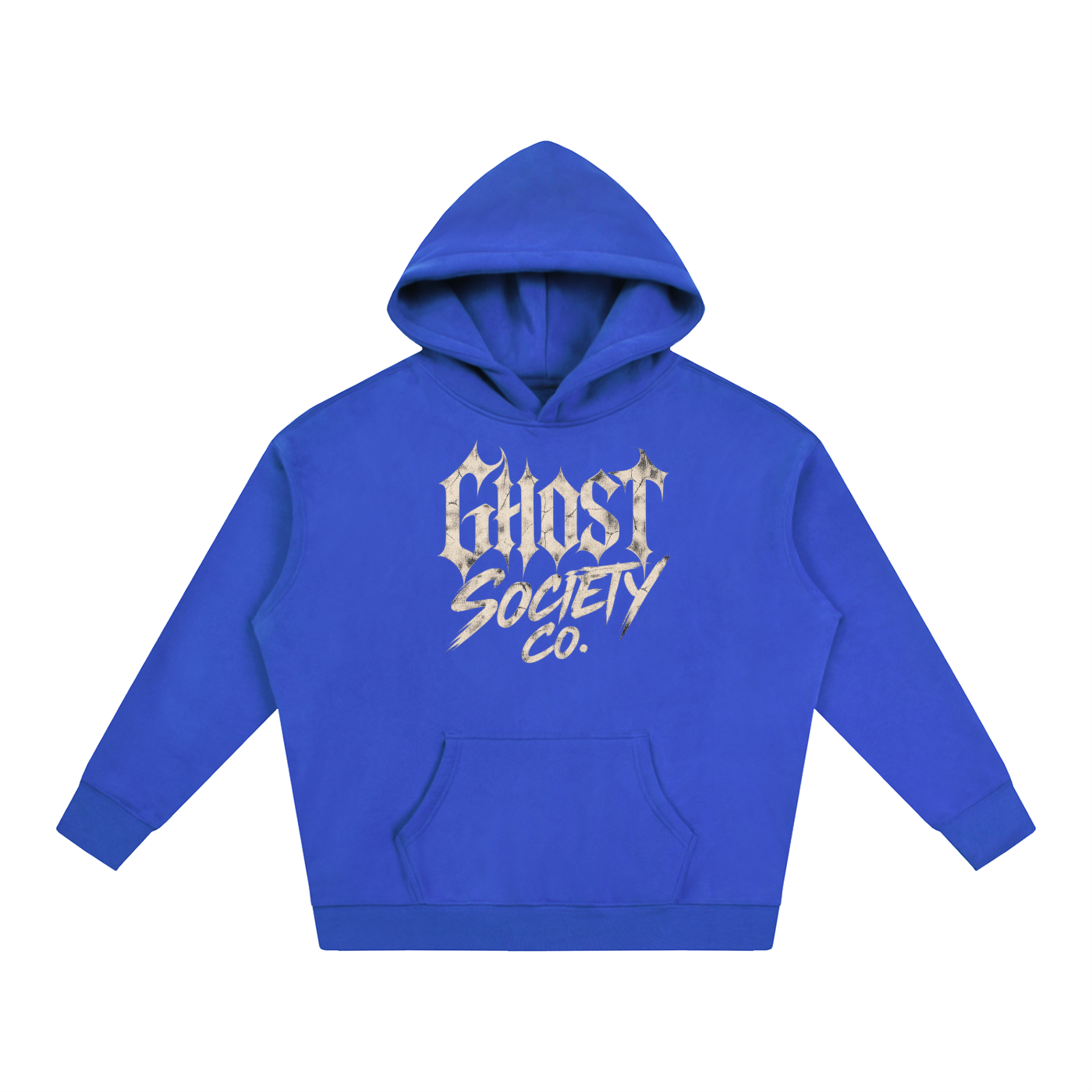 GHOST SOCIETY CO. Oversize Fleeced Hoodie