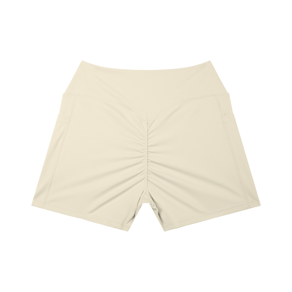 Women's High Rise Pocket Yoga Shorts