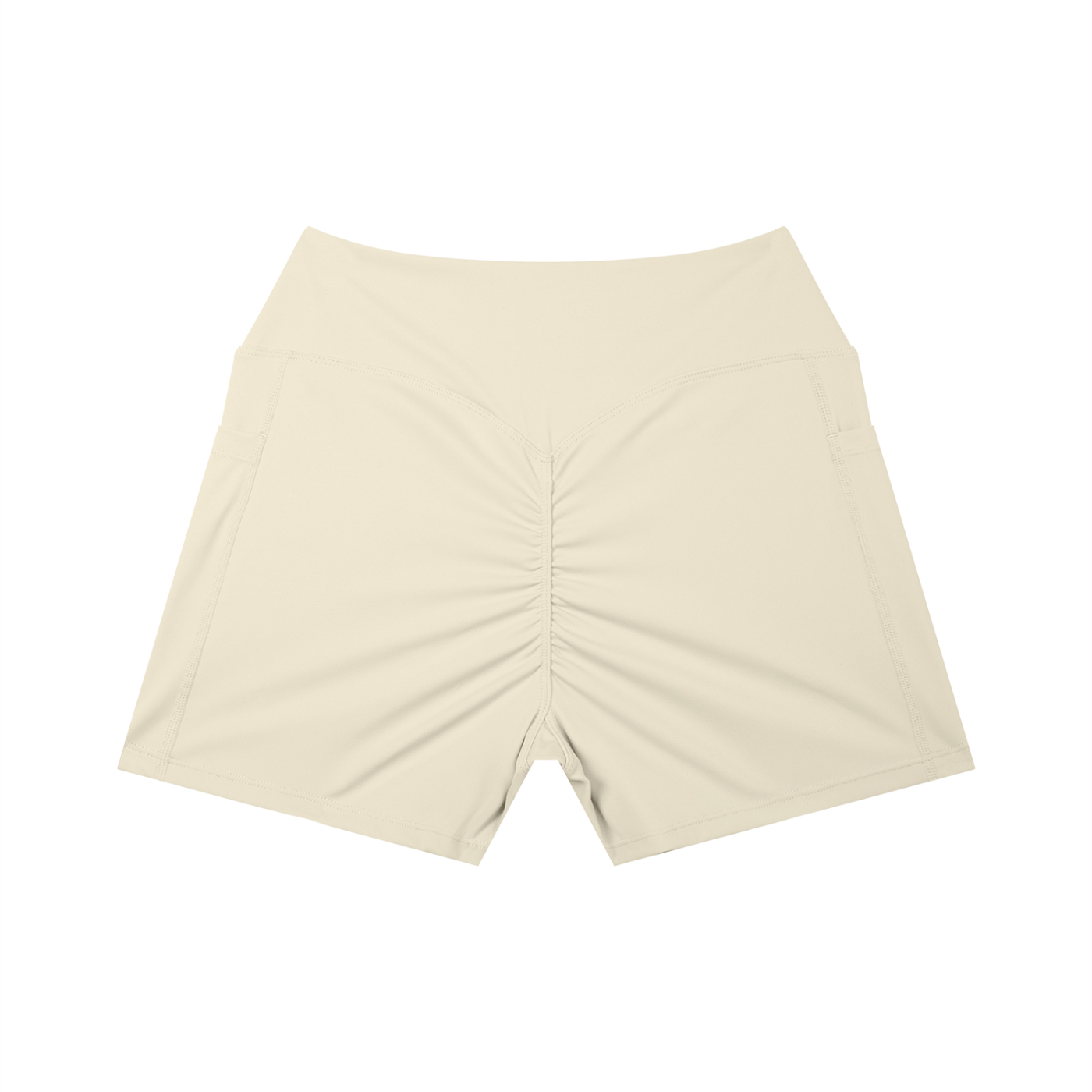 Women's High Rise Pocket Yoga Shorts