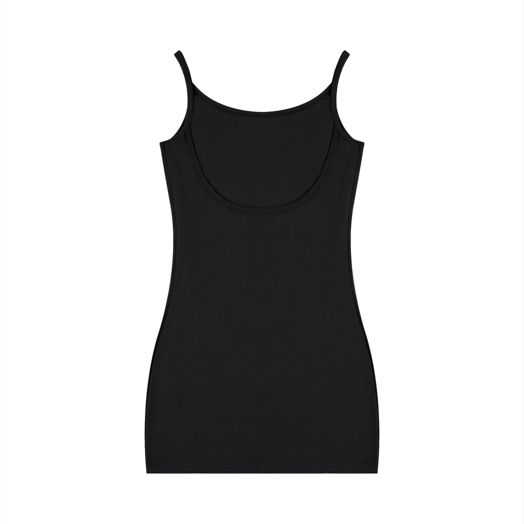 GHOST SOCIETY CO. Women's Solid Tight Sleeveless Dress