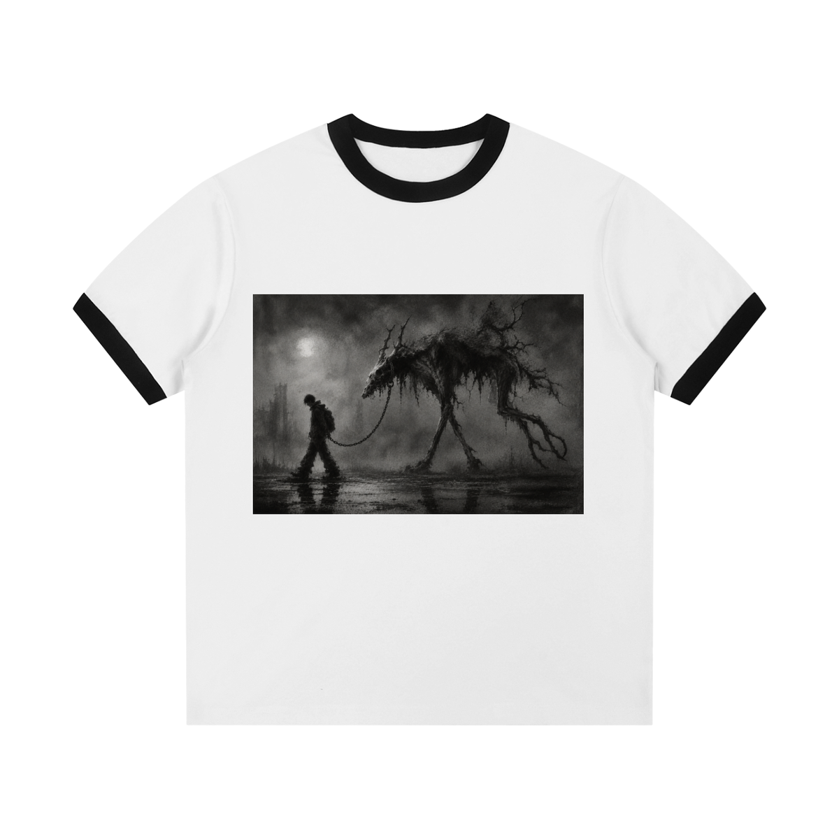 GHOST SOCIETY CO. Unisex Ringer T-Shirt