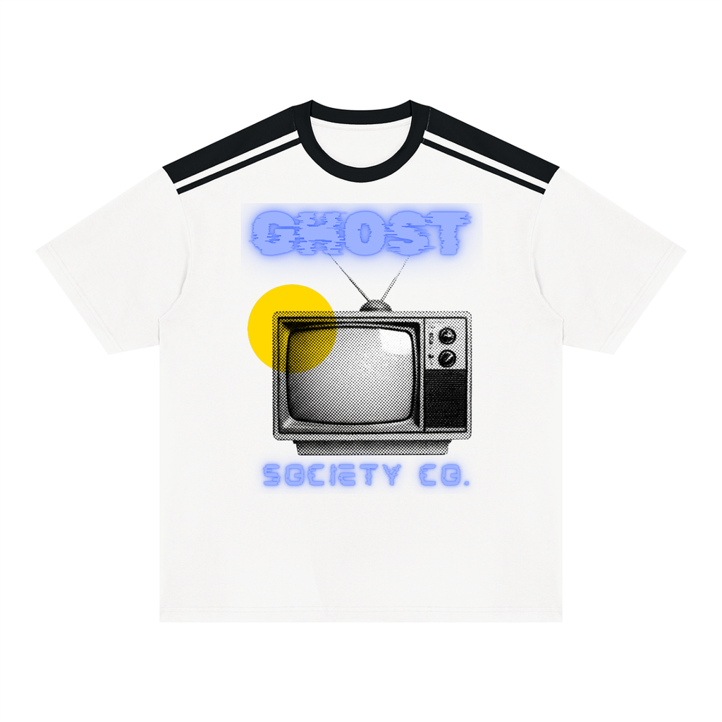 GHOST SOCIETY CO. Unisex Color Block Loose T-Shirt