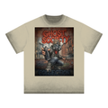 GHOST SOCIETY CO. Reverse Dyed Loose Cotton T-Shirt