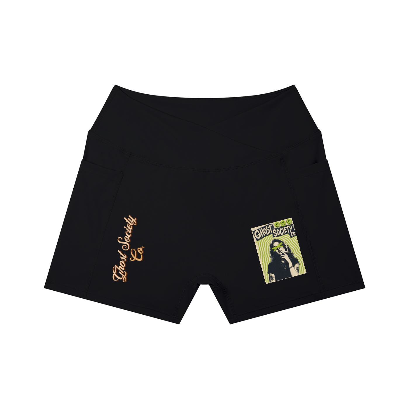 Women's High Rise Pocket Yoga Shorts