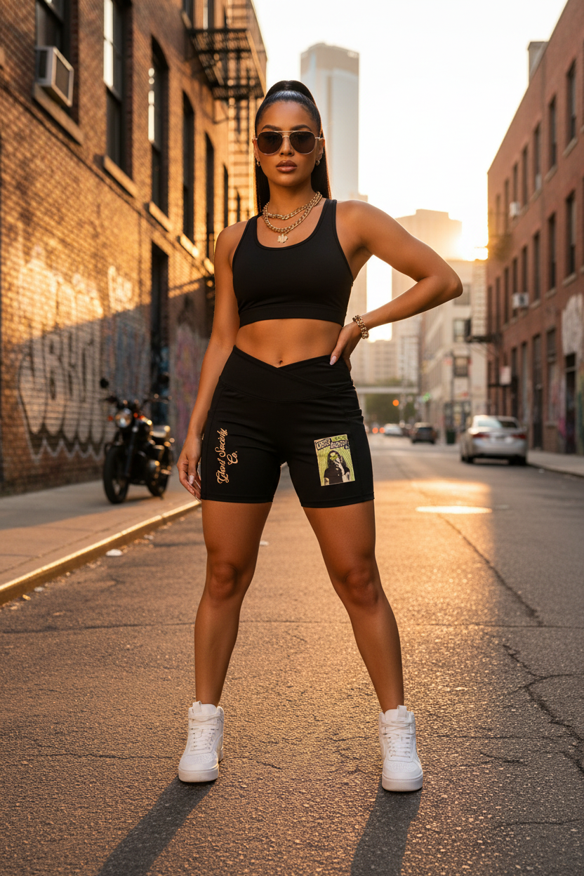 Women's High Rise Pocket Yoga Shorts