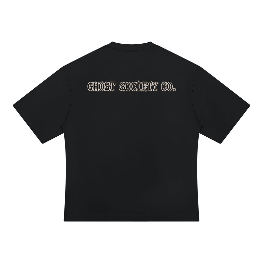 Heavyweight Oversized Drop Shoulder Tee | Ghost Society Co.