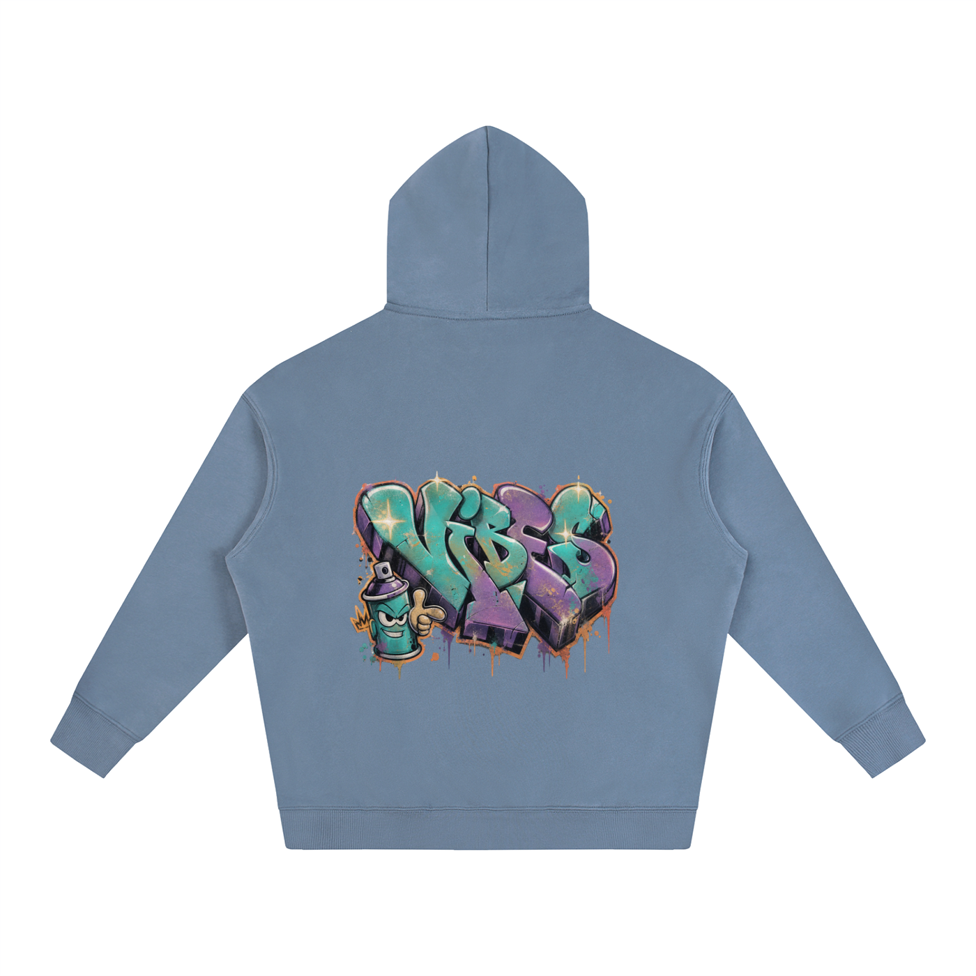 GHOST SOCIETY CO. Oversize Fleeced Hoodie