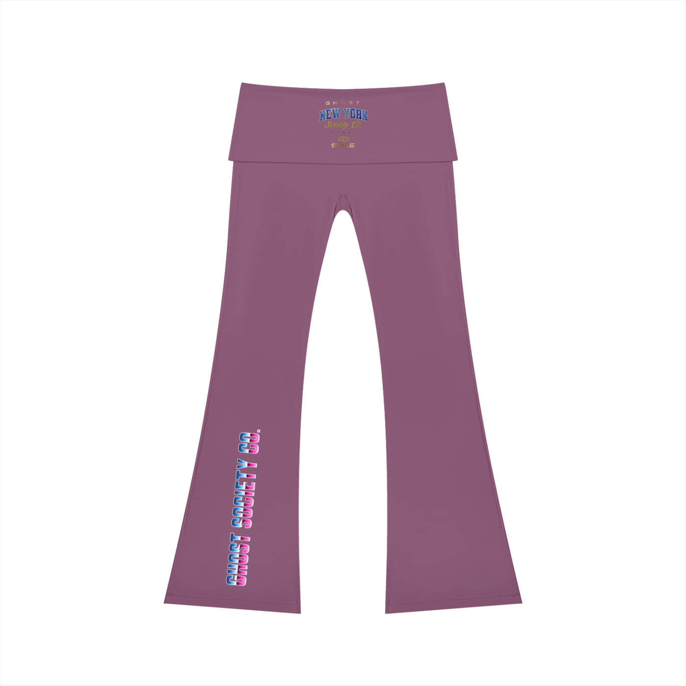 GHOST SOCIETY CO. Women's High Rise Flared Yoga Pants
