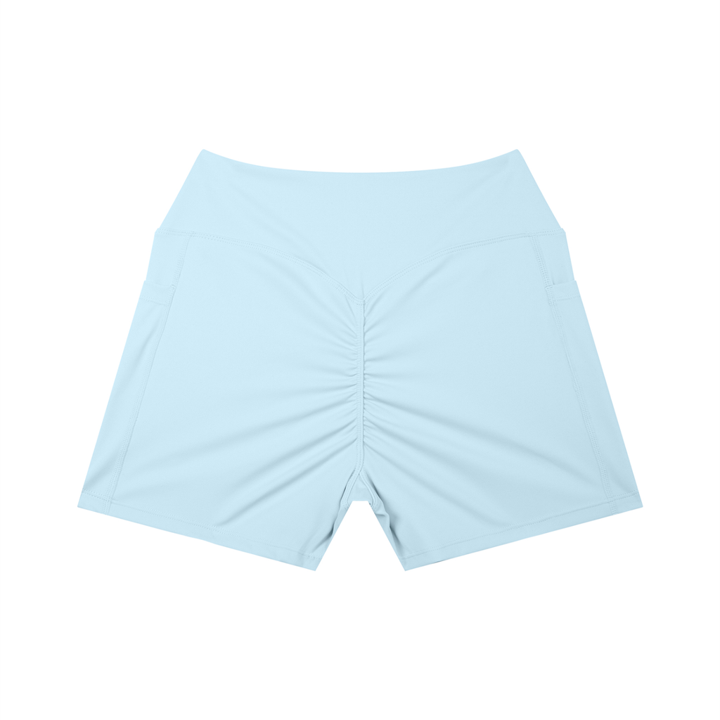 Women's High Rise Pocket Yoga Shorts