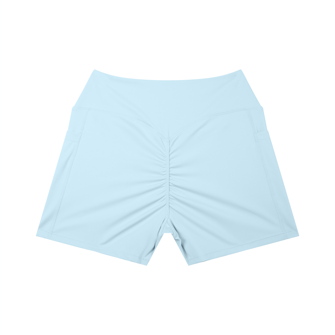 Women's High Rise Pocket Yoga Shorts