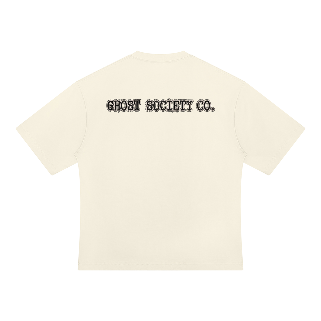 Heavyweight Oversized Drop Shoulder Tee | Ghost Society Co.