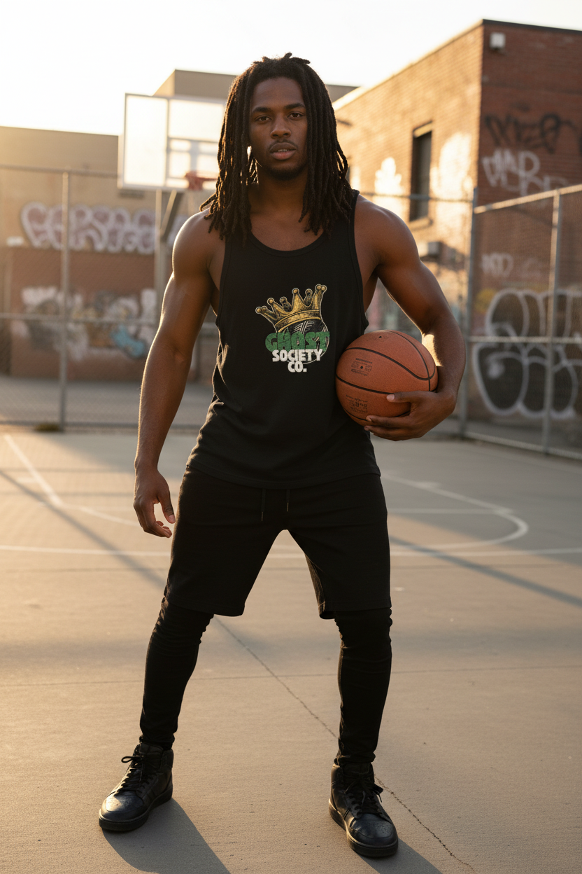 GHOST SOCIETY CO. Essential Performance Tank Top