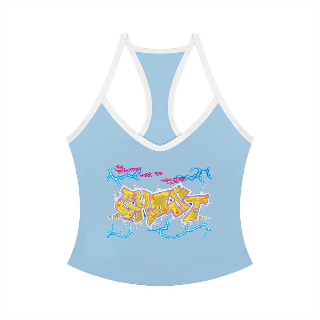 GHOST SOCIETY CO. Women’s Color Block Yoga Tank Top