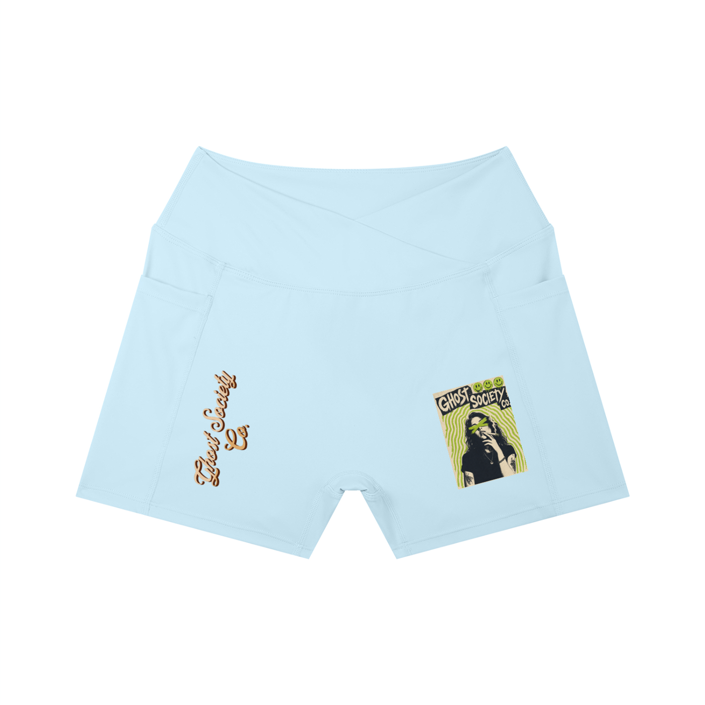 Women's High Rise Pocket Yoga Shorts