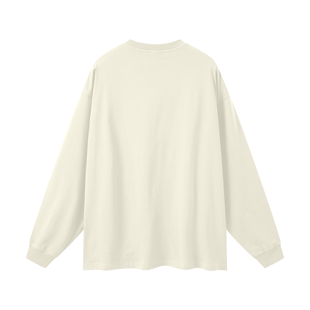 GHOST SOCIETY CO. Oversized Unisex Long Sleeve T-Shirt
