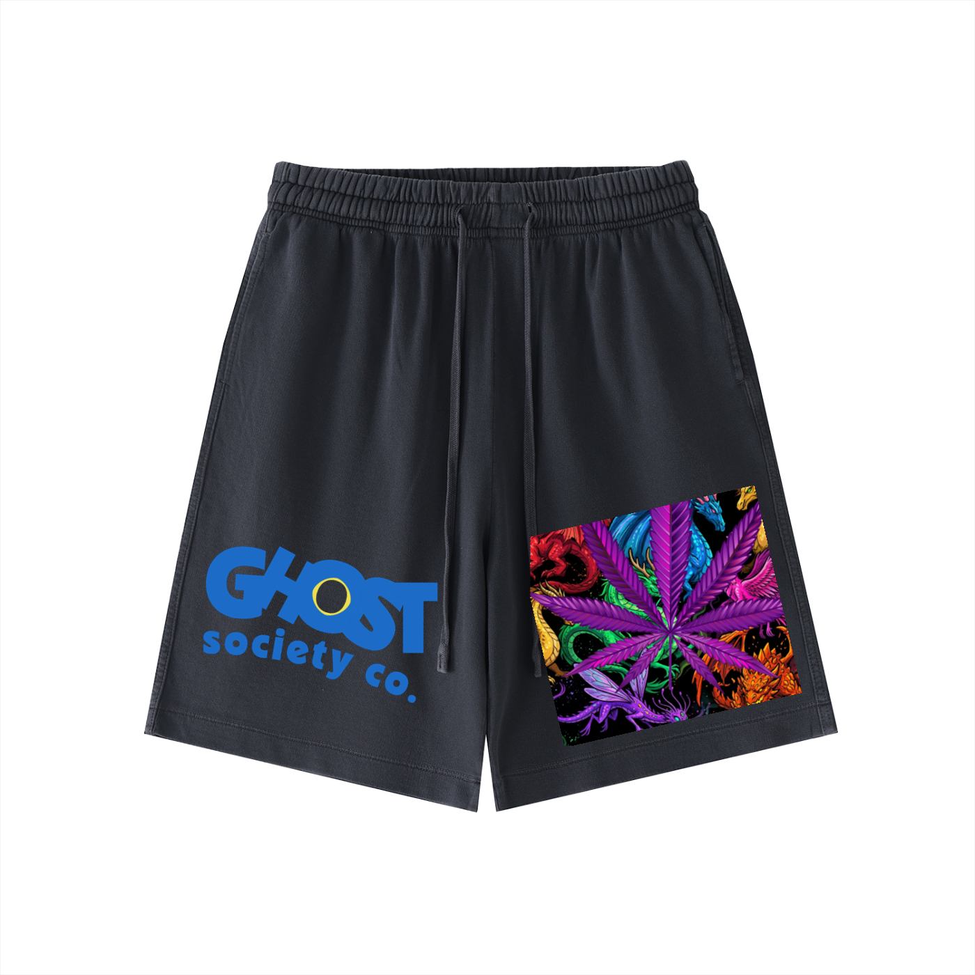 GHOST SOCIETY CO. Vintage Wash Cotton Shorts