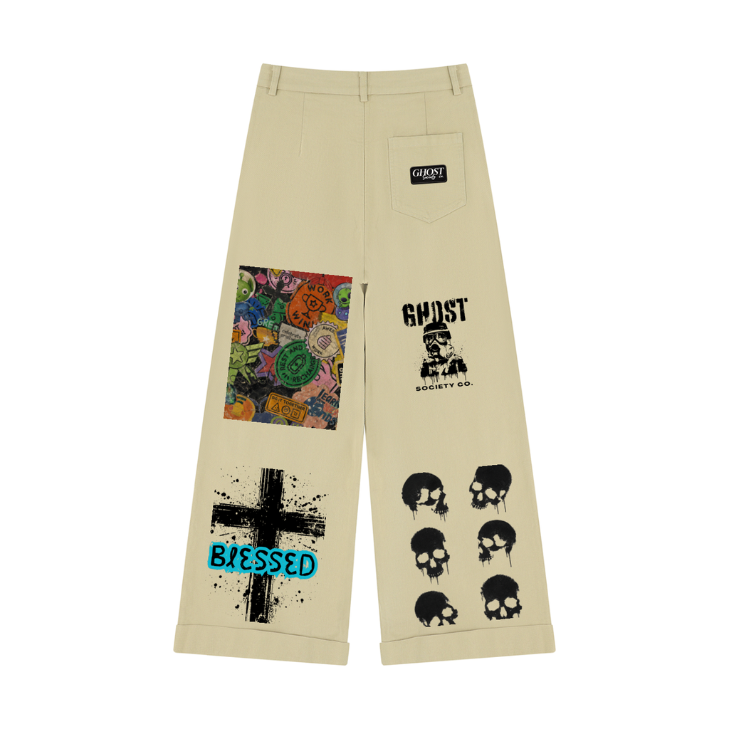 GHOST SOCIETY CO. Women’s Tencel Wide Leg Pants