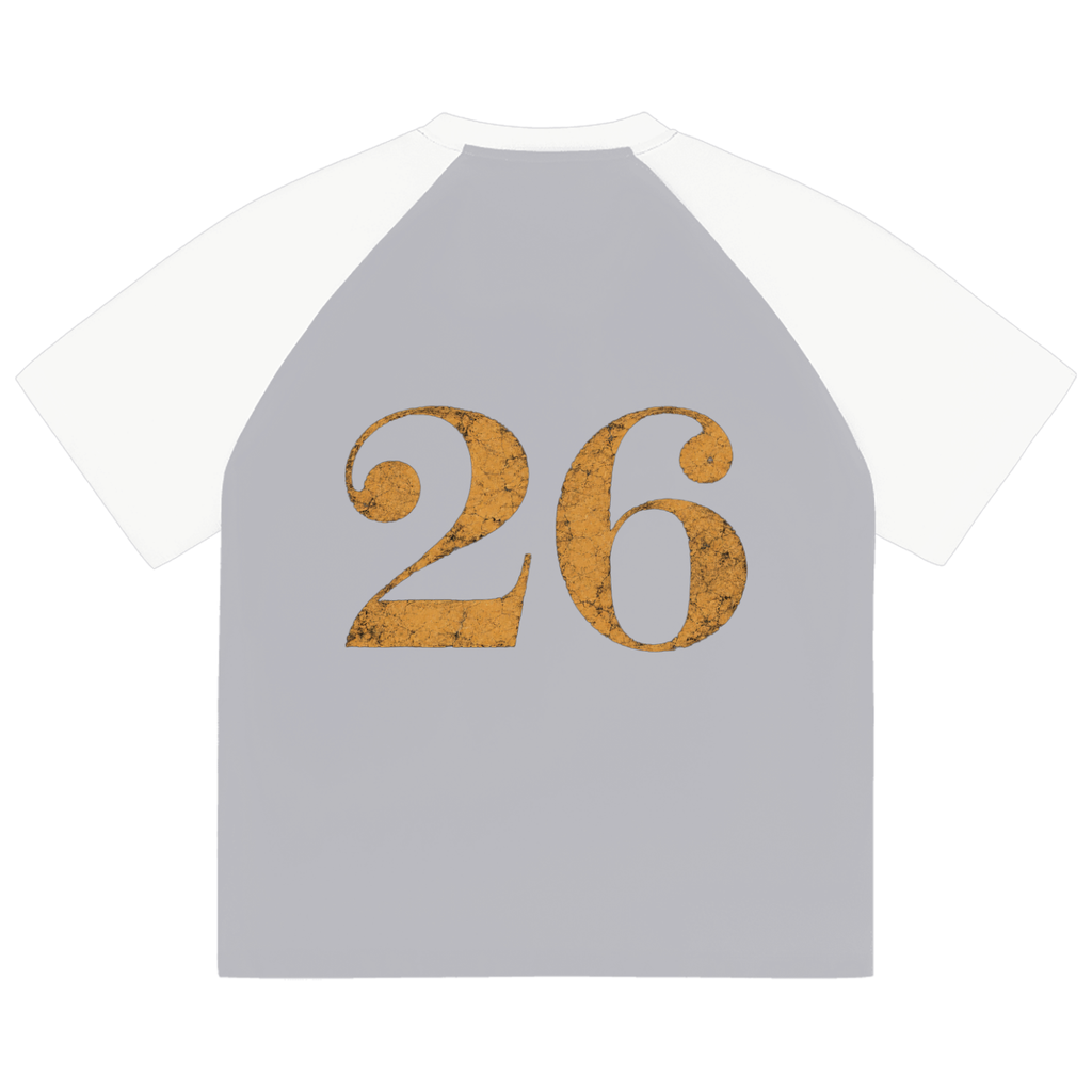 GHOST SOCIETY CO. Color-Blocked Raglan Sleeve T-Shirt