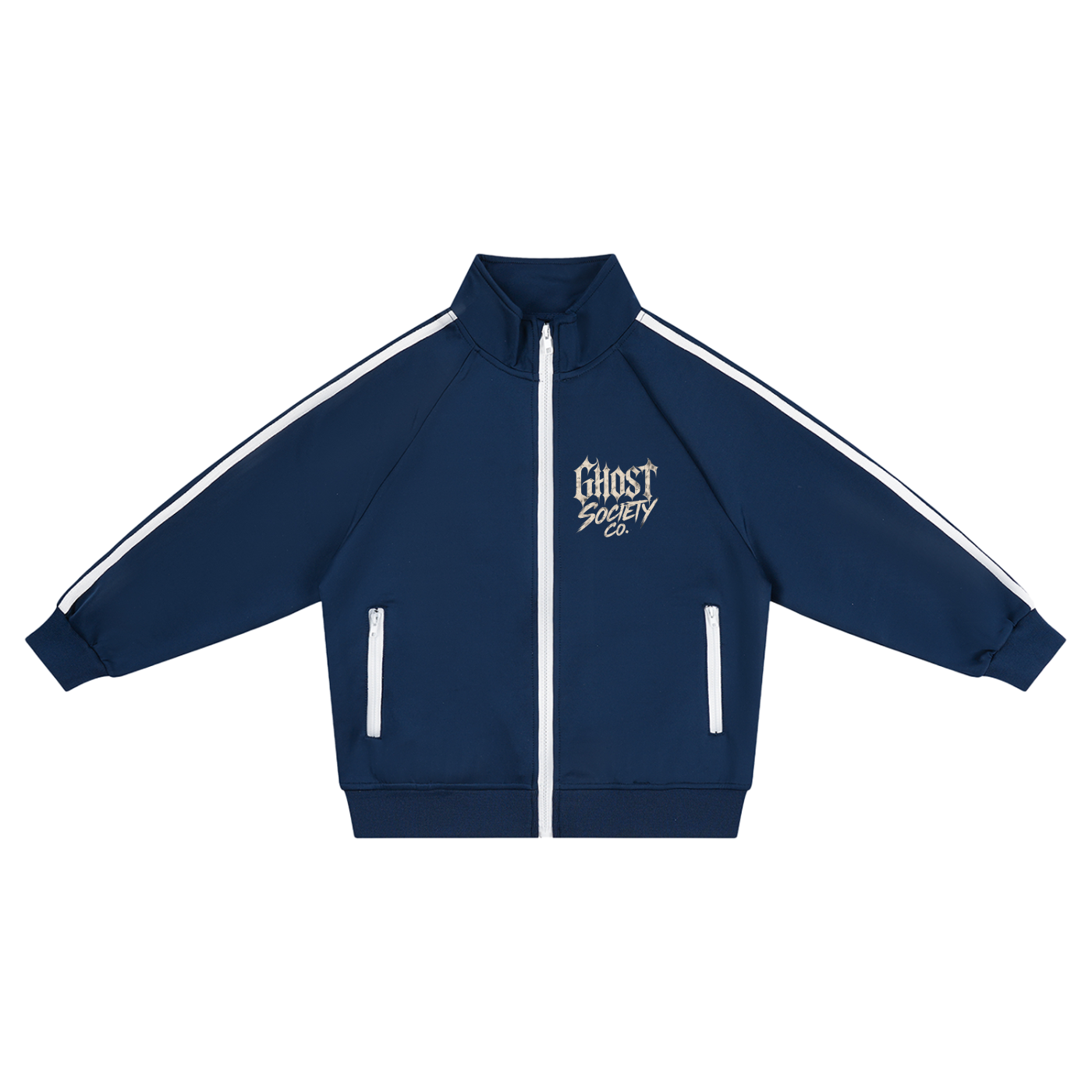 GHOST SOCIETY CO. Kids’ Contrast Tape Coach Jacket