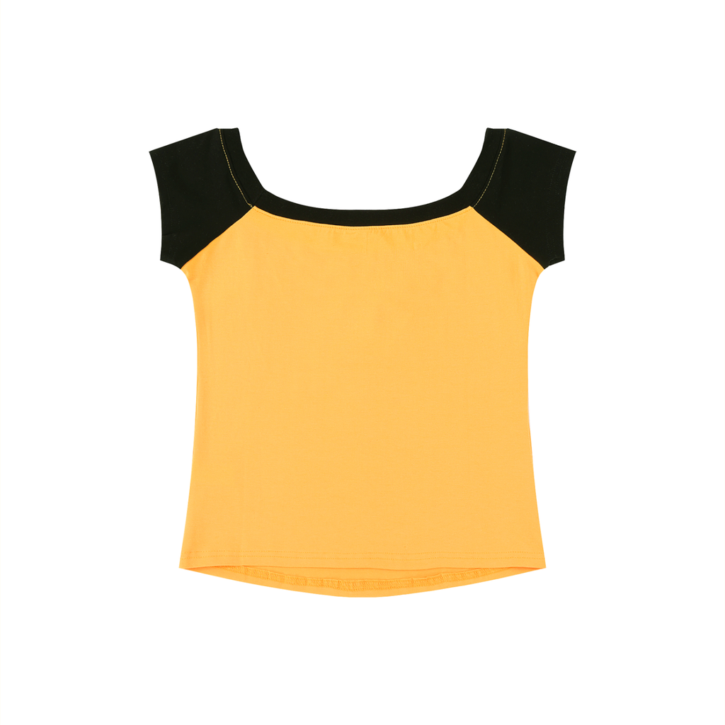 GHOST SOCIETY CO. Women's Color Block Raglan Baby T-Shirt
