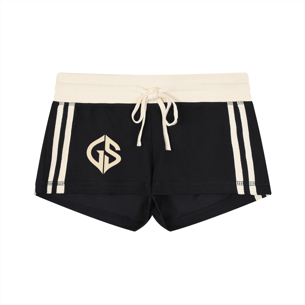 GHOST SOCIETY CO. Women's Contrast Stripe Track Shorts
