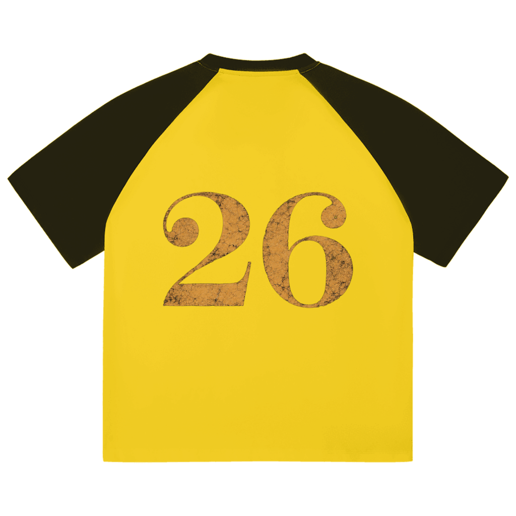 GHOST SOCIETY CO. Color-Blocked Raglan Sleeve T-Shirt