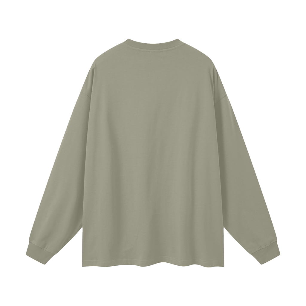 GHOST SOCIETY CO. Oversized Unisex Long Sleeve T-Shirt