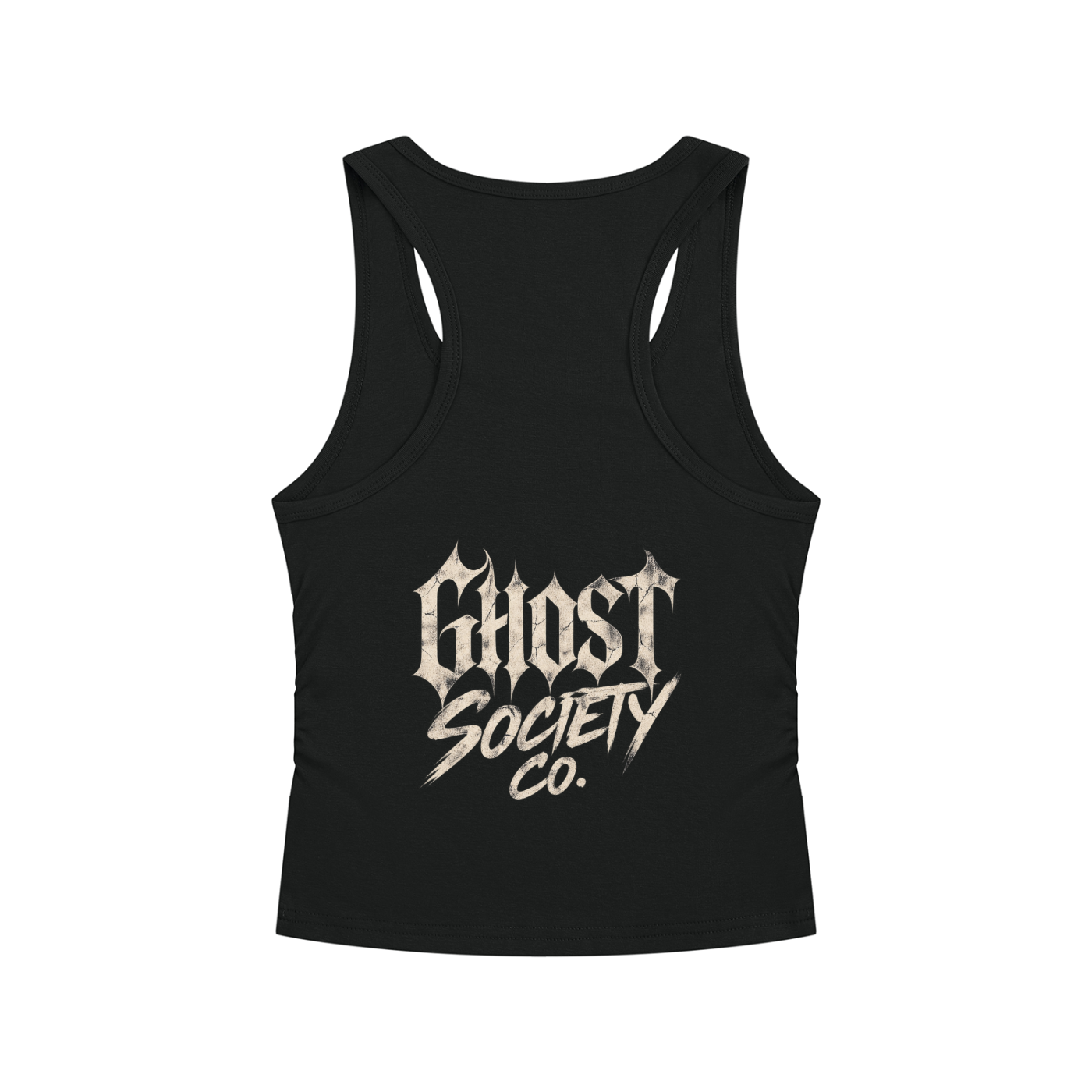 GHOST SOCIETY CO. Women’s Ruched Tank Top