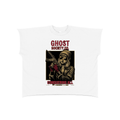 GHOST SOCIETY CO. Raw Edge Boxy Non-Shrink T-Shirt