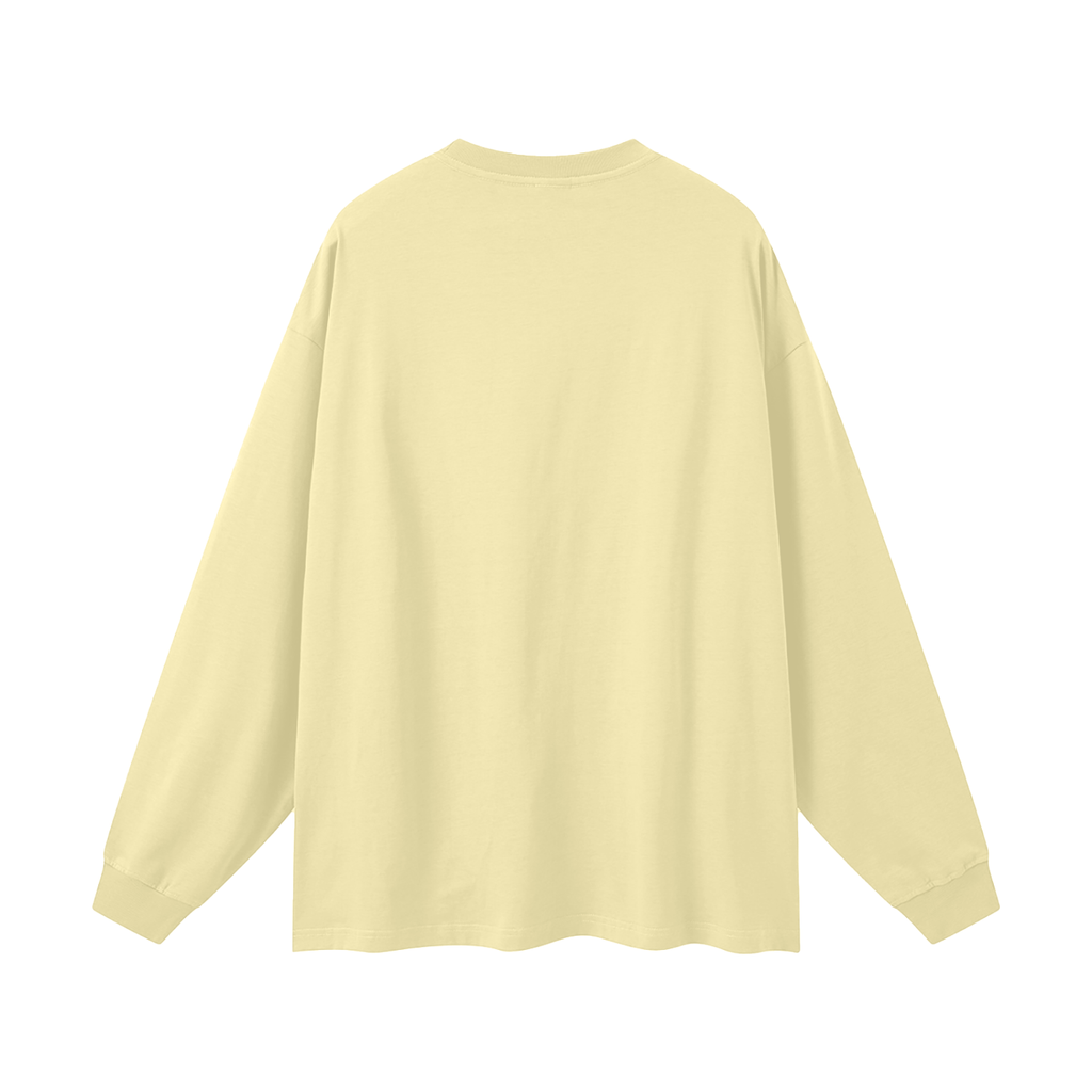 GHOST SOCIETY CO. Oversized Unisex Long Sleeve T-Shirt