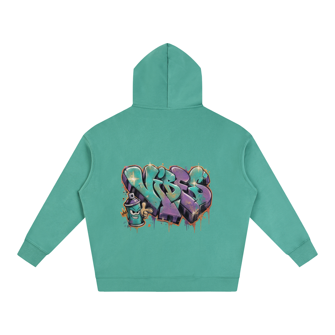 GHOST SOCIETY CO. Oversize Fleeced Hoodie
