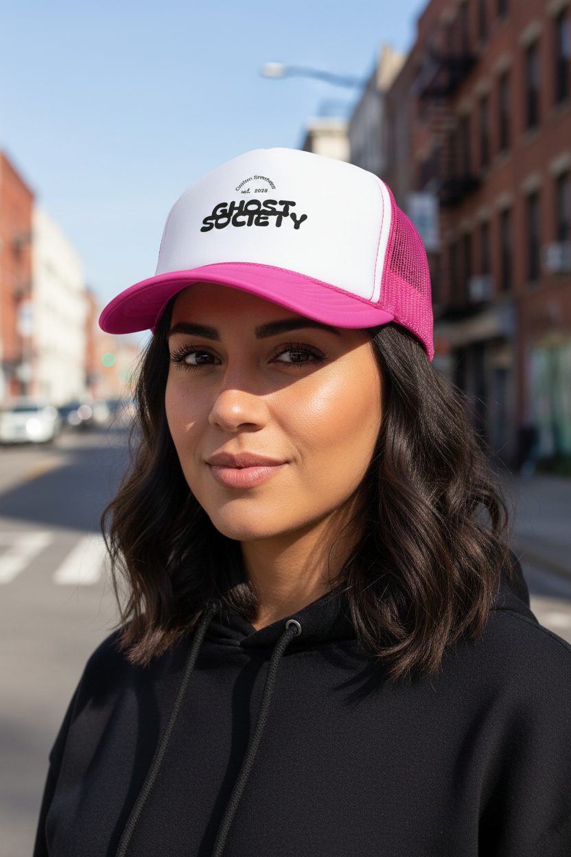 GHOST SOCIETY Trucker Hat