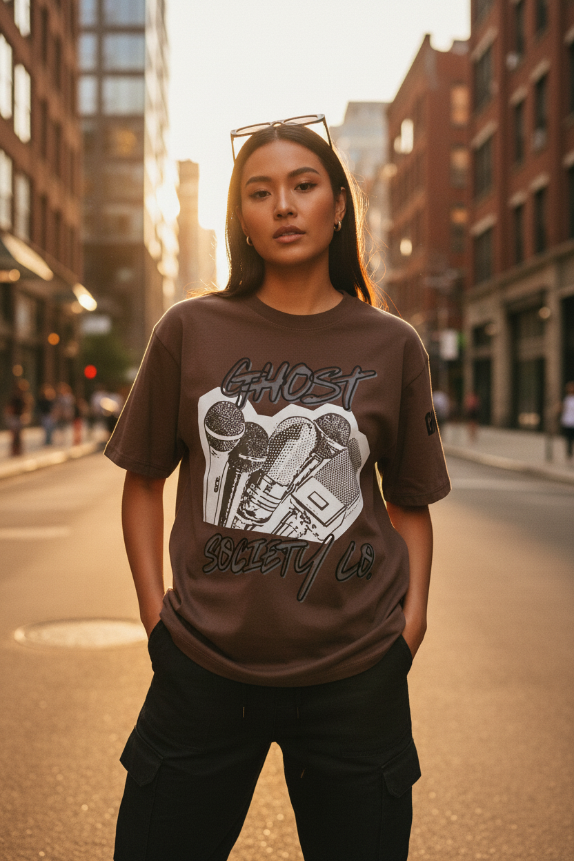 GHOST SOCIETY CO. Essential Cotton T-Shirt