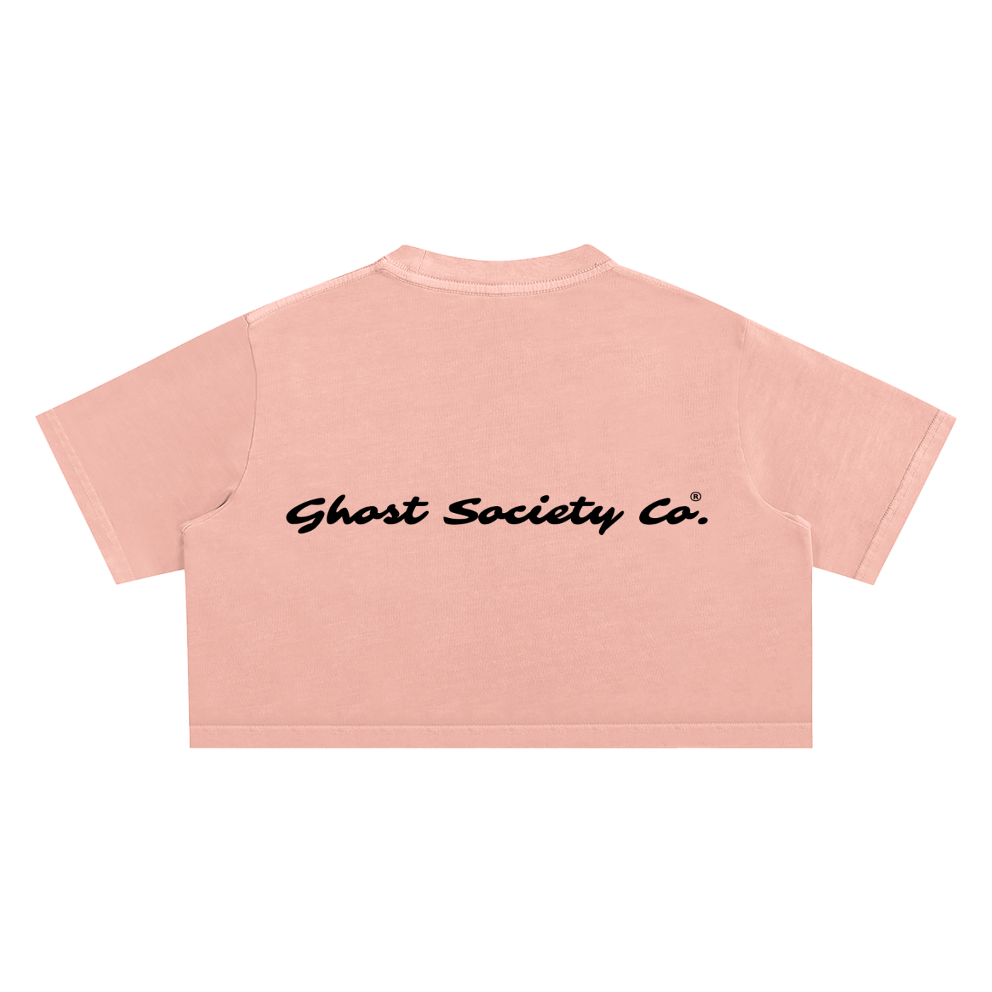 GHOST SOCIETY CO. Snow Washed Crop Top