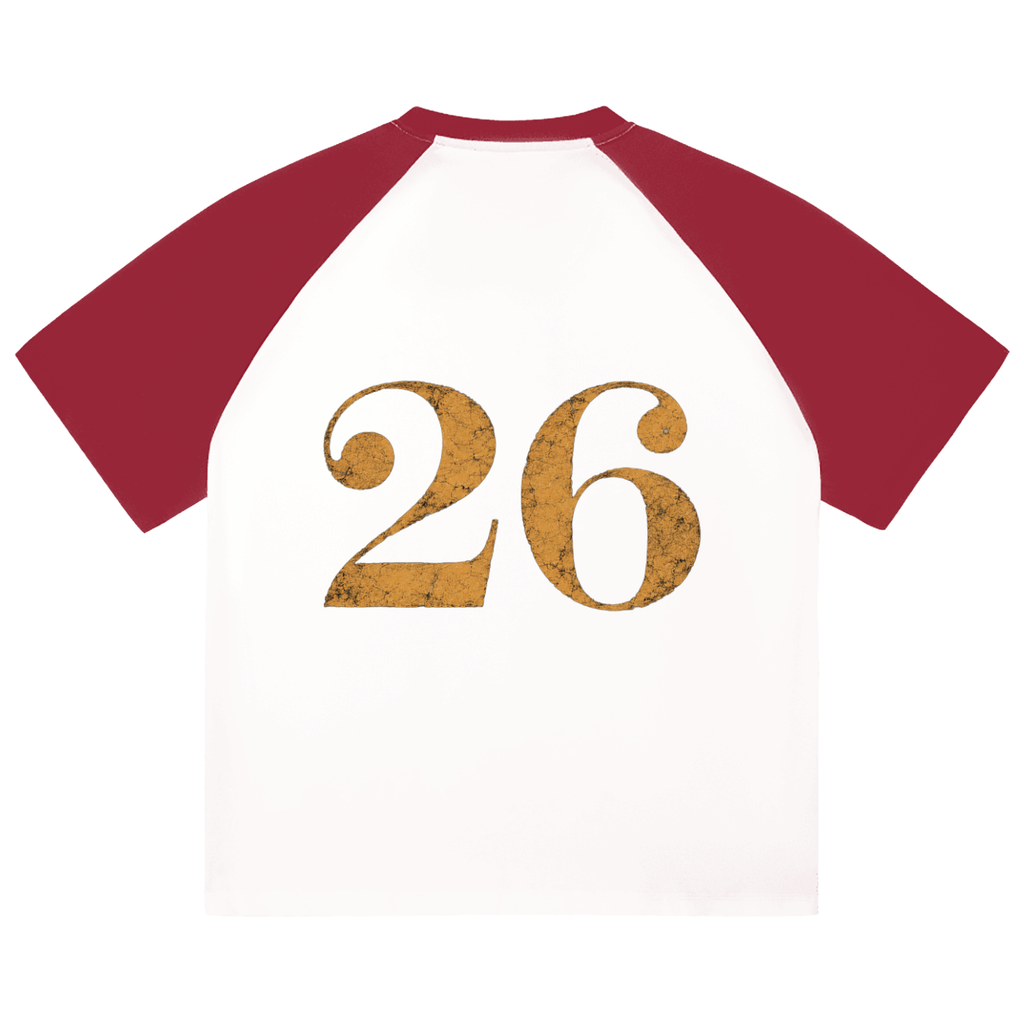 GHOST SOCIETY CO. Color-Blocked Raglan Sleeve T-Shirt