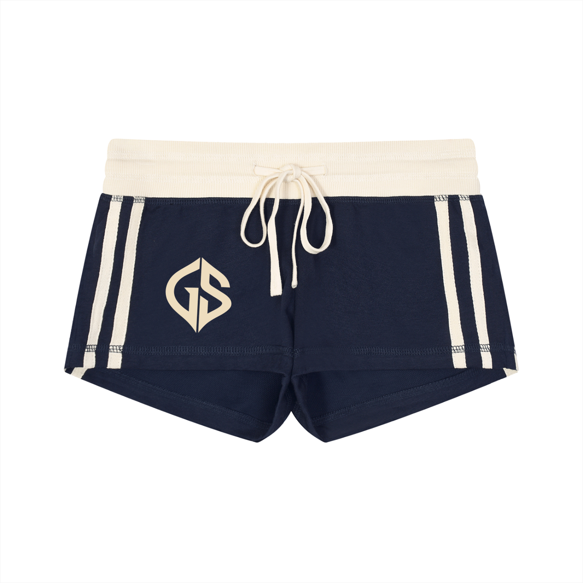 GHOST SOCIETY CO. Women's Contrast Stripe Track Shorts