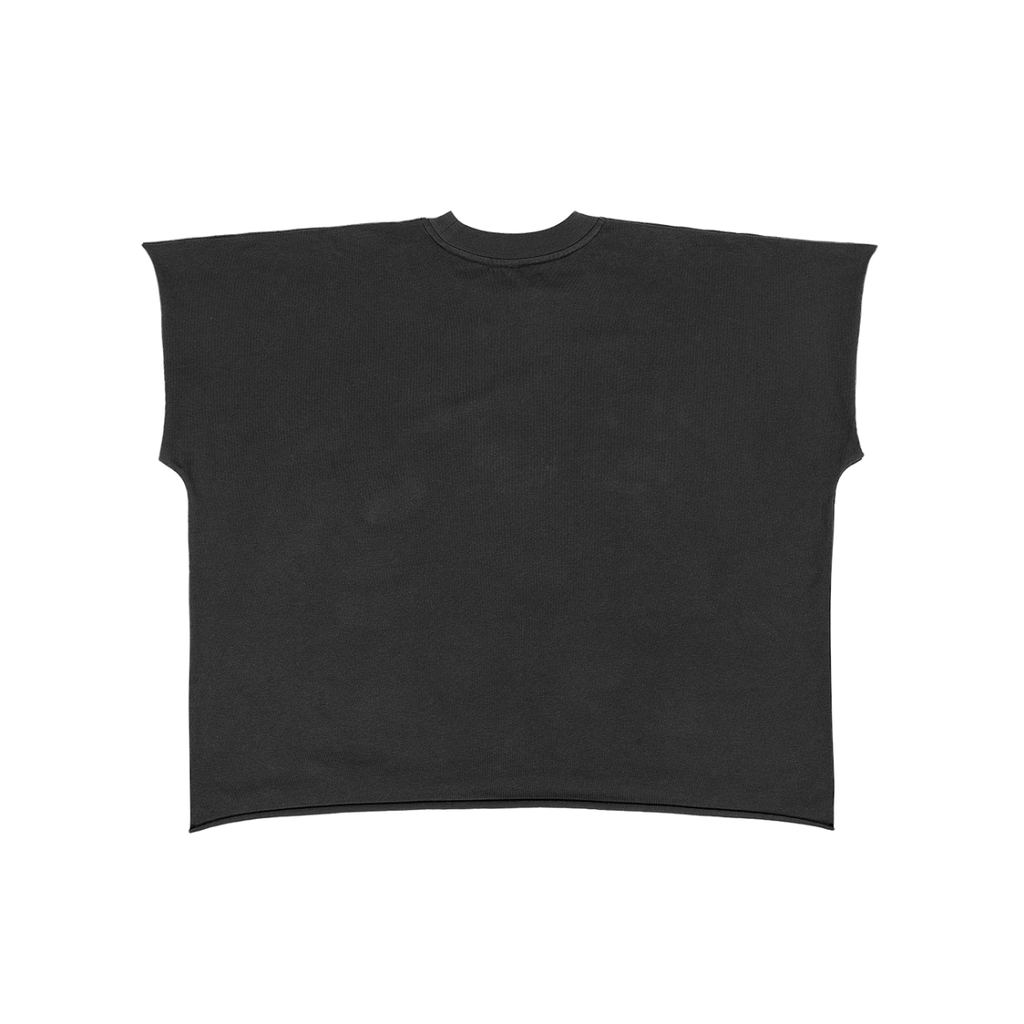 GHOST SOCIETY CO. Raw Edge Boxy Non-Shrink T-Shirt